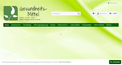 Desktop Screenshot of gesundheits-mittel.de